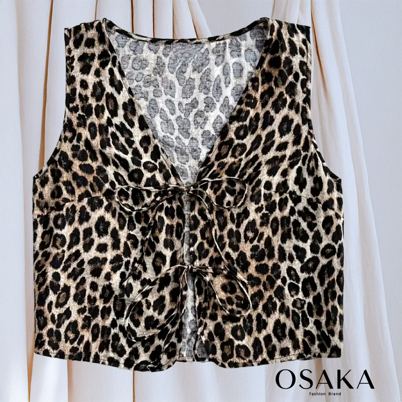 Chaleco animal print