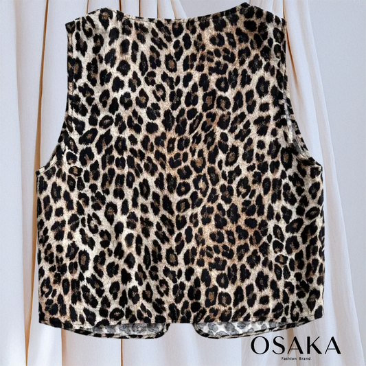 Chaleco animal print